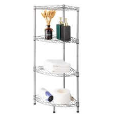 Home 4-Shelf Corner Storage Rack