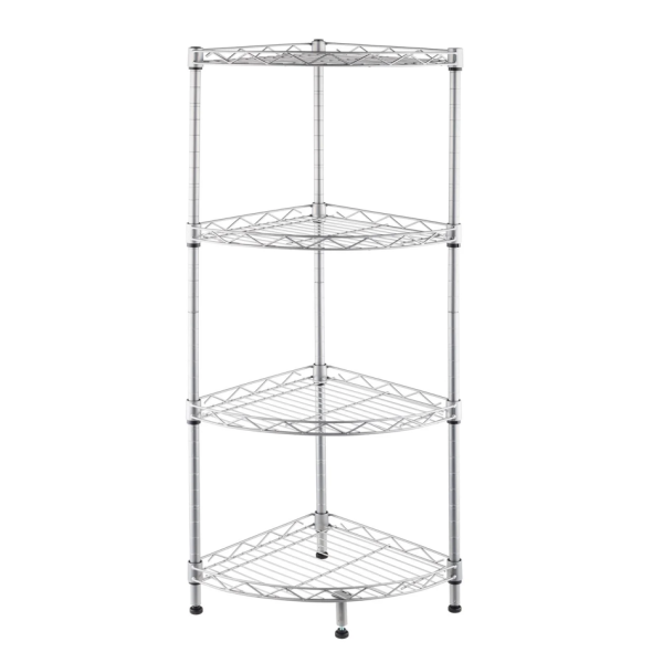 Home 4-Shelf Corner Storage Rack