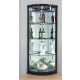 2 doors corner display cabinet