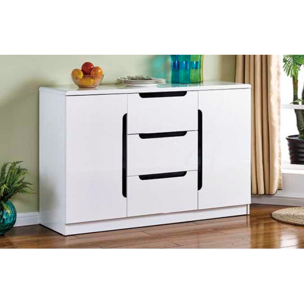 Buffet cabinet -White & black