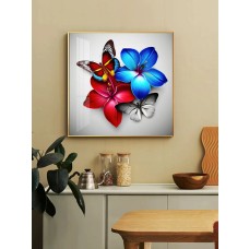 Butterfly Flower Wall Art 