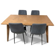 Ava 4 seater dining table set 