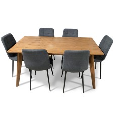 Ava 6 Seater dining table set 