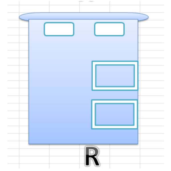 Queen Base with 2 drawers -R