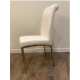 White dining chairs 