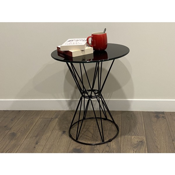 Generic black side table 