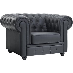 Chesterfiled leather sofa - 1 Seater