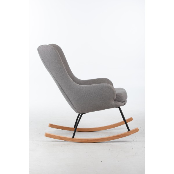 Fabric rocking chair