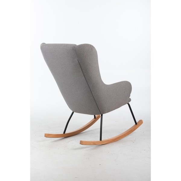 Fabric rocking chair